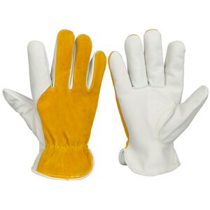 Driver Gloves Back Split Cow hide
