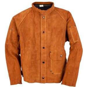 DARK BROWN COWHIDE JACKET – 26″L